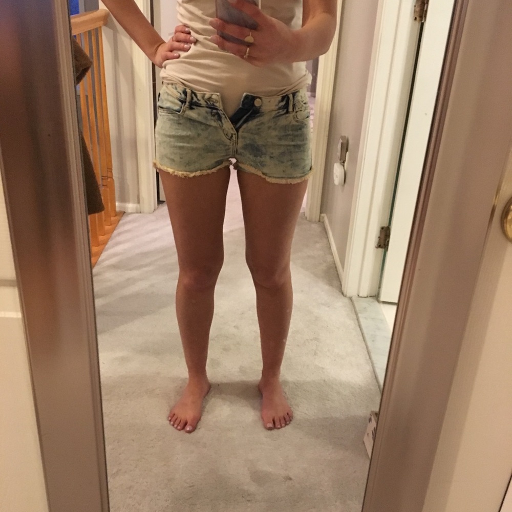 Zara jean shorts